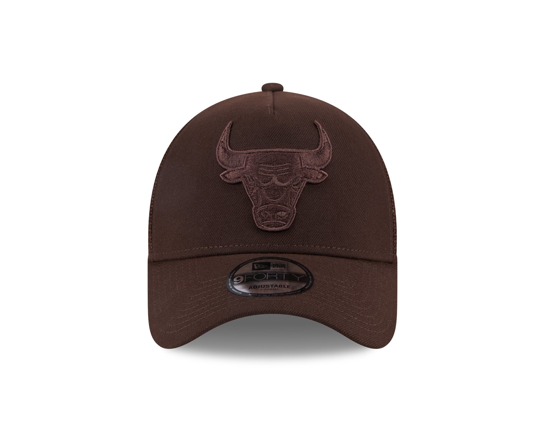 New Era 9Forty A-Frame Trucker NBA Burnt Wood Chicago Bulls