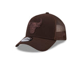 New Era 9Forty A-Frame Trucker NBA Burnt Wood Chicago Bulls
