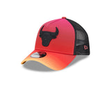 New Era 9Forty A-Frame Trucker NBA Sunset Gradient Chicago Bulls