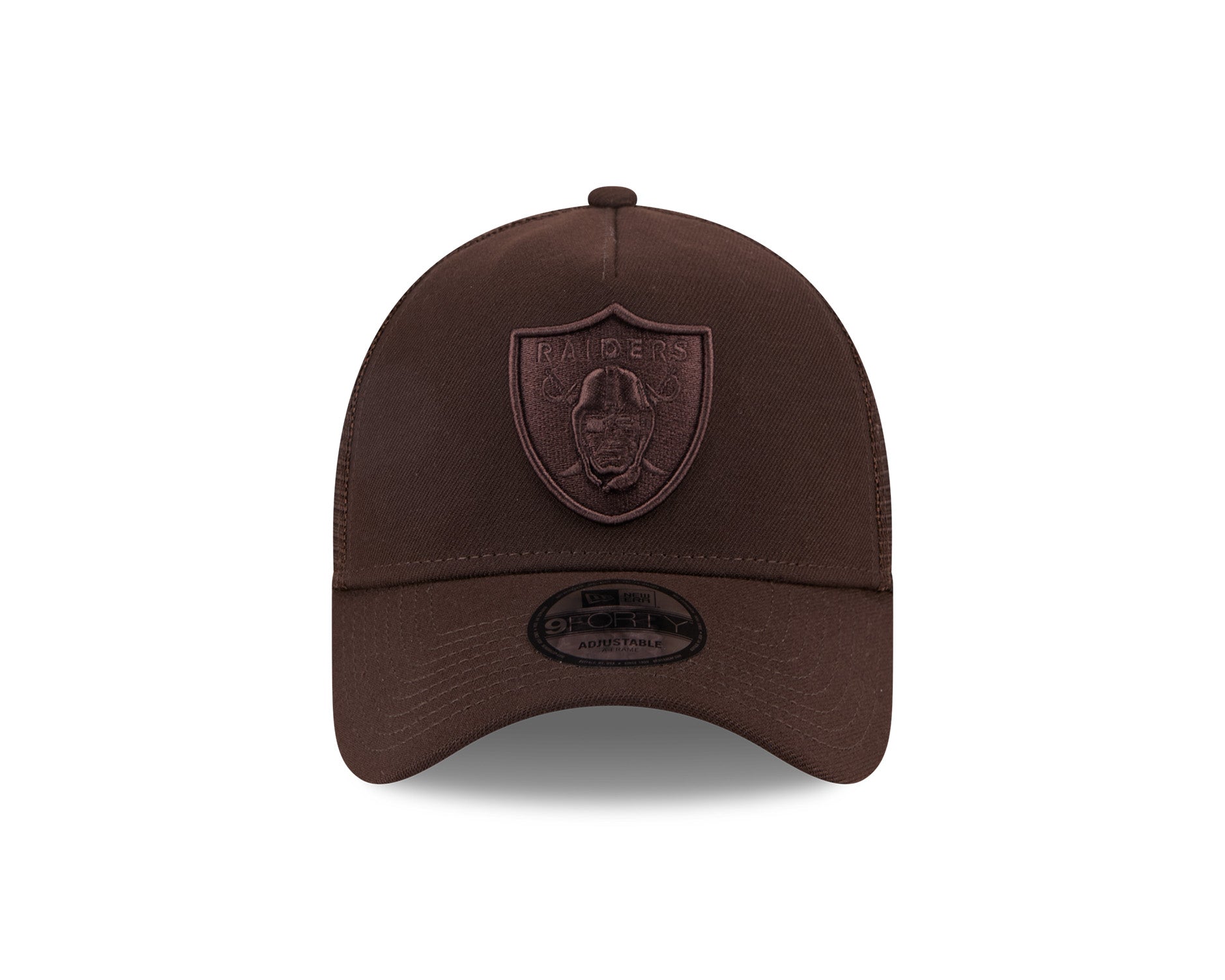 New Era 9Forty A-Frame Trucker NFL Burnt Wood Las Vegas Raiders