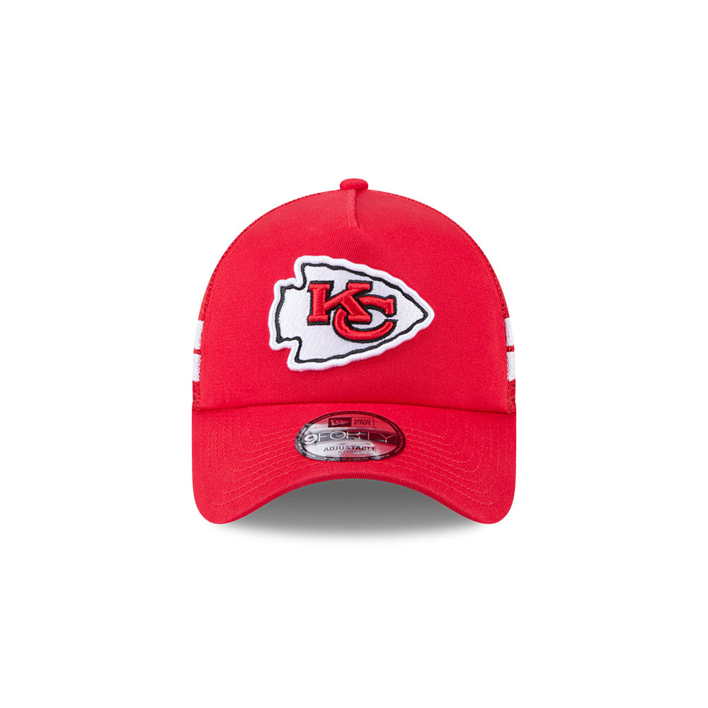 New Era 9Forty A-Frame Trucker NFL Multi Stripe Kansas City Chiefs