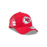 New Era 9Forty A-Frame Trucker NFL Multi Stripe Kansas City Chiefs