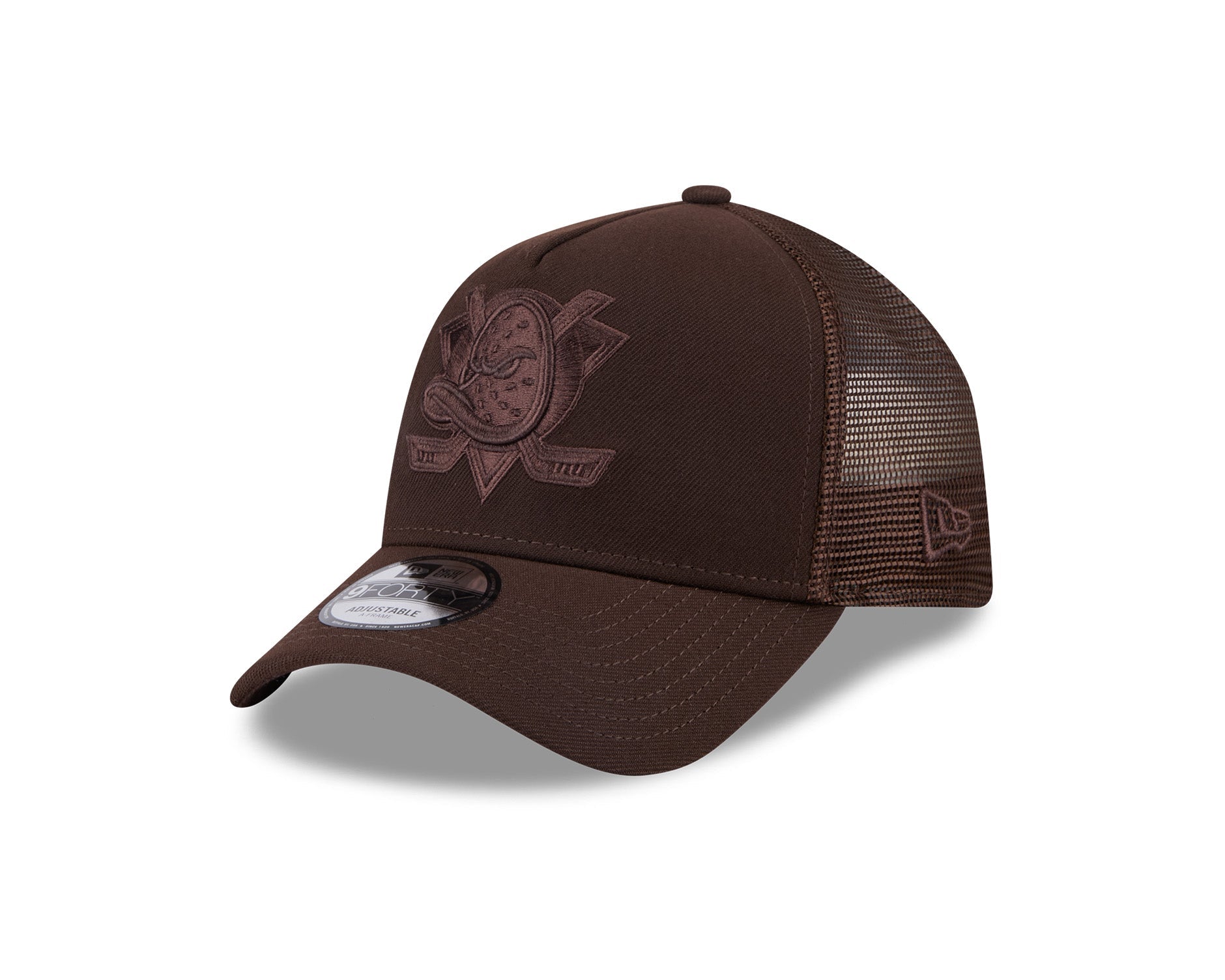 New Era 9Forty A-Frame Trucker NHL Burnt Wood Anaheim Ducks
