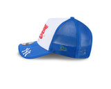 New Era 9Forty A-Frame Trucker PFF New York Yankees White