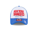 New Era 9Forty A-Frame Trucker PFF New York Yankees White