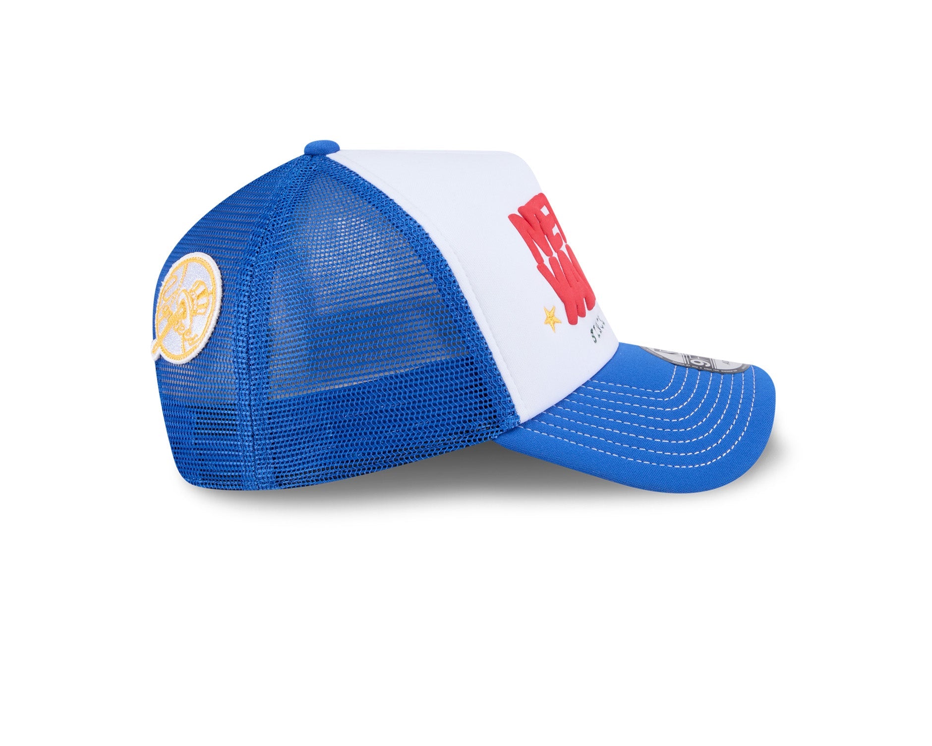 New Era 9Forty A-Frame Trucker PFF New York Yankees White