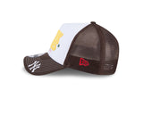 New Era 9Forty A-Frame Trucker PUFF New York Yankees Walnut