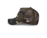 New Era 9Forty A-Frame Trucker Rugby Union All Blacks Winter Woodland Camo