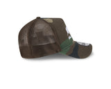 New Era 9Forty A-Frame Trucker Rugby Union All Blacks Winter Woodland Camo