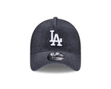 New Era 9Forty A-Frame Trucker Washed Denim Los Angeles Dodgers Black