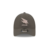 New Era 9Forty AFL 2025 Dusty Charcoal Adelaide Crows