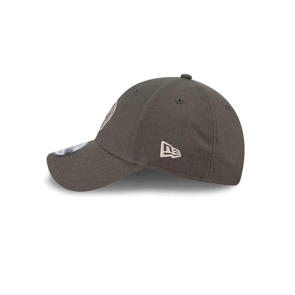 New Era 9Forty AFL 2025 Dusty Charcoal Collingwood Magpies