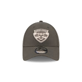 New Era 9Forty AFL 2025 Dusty Charcoal Geelong Cats