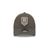 New Era 9Forty AFL 2025 Dusty Charcoal Port Adelaide Power
