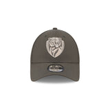 New Era 9Forty AFL 2025 Dusty Charcoal Richmond Tigers