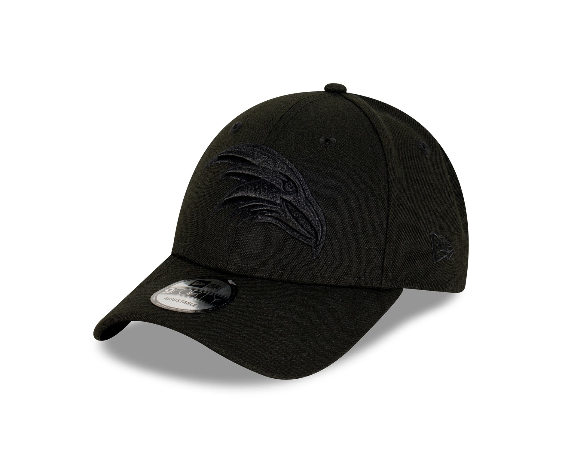 New Era 9Forty AFL Adelaide Crows Black On Black
