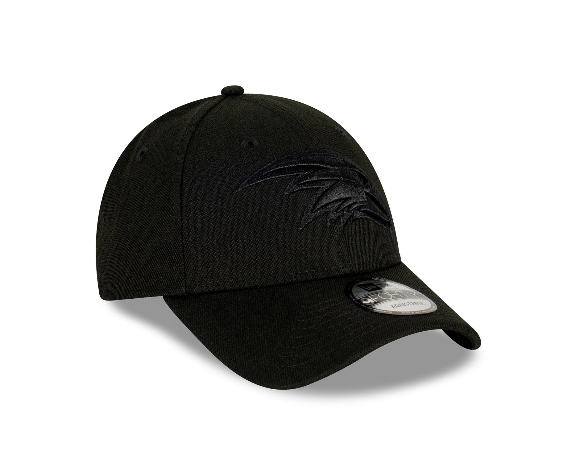 New Era 9Forty AFL Adelaide Crows Black On Black