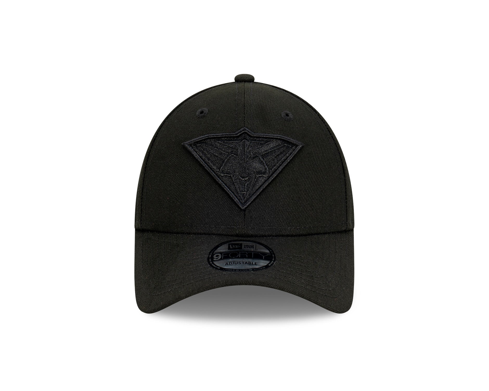 New Era 9Forty AFL Essendon Bombers Black On Black