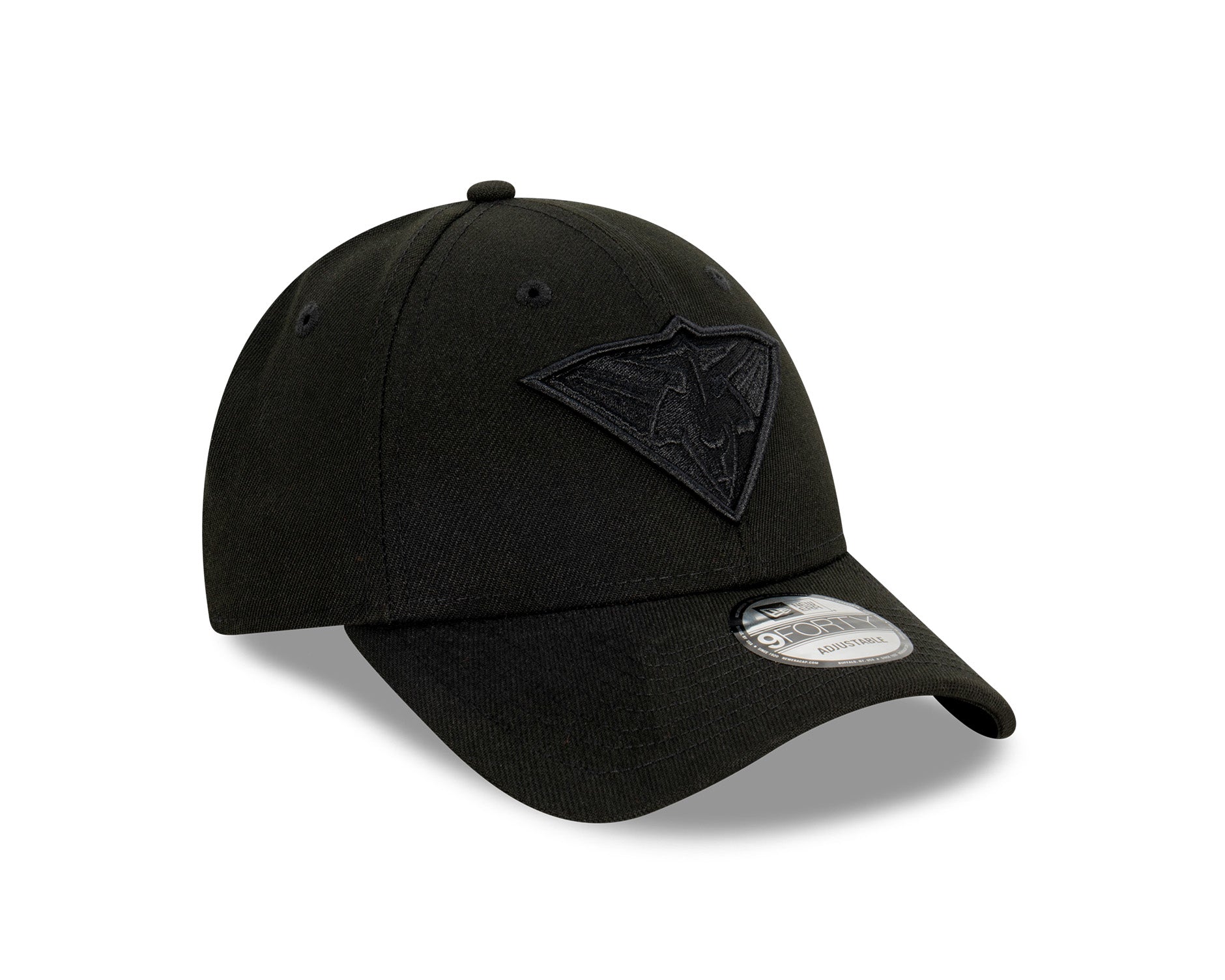 New Era 9Forty AFL Essendon Bombers Black On Black