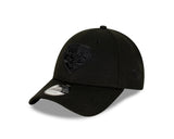 New Era 9Forty AFL Geelong Cats Black On Black