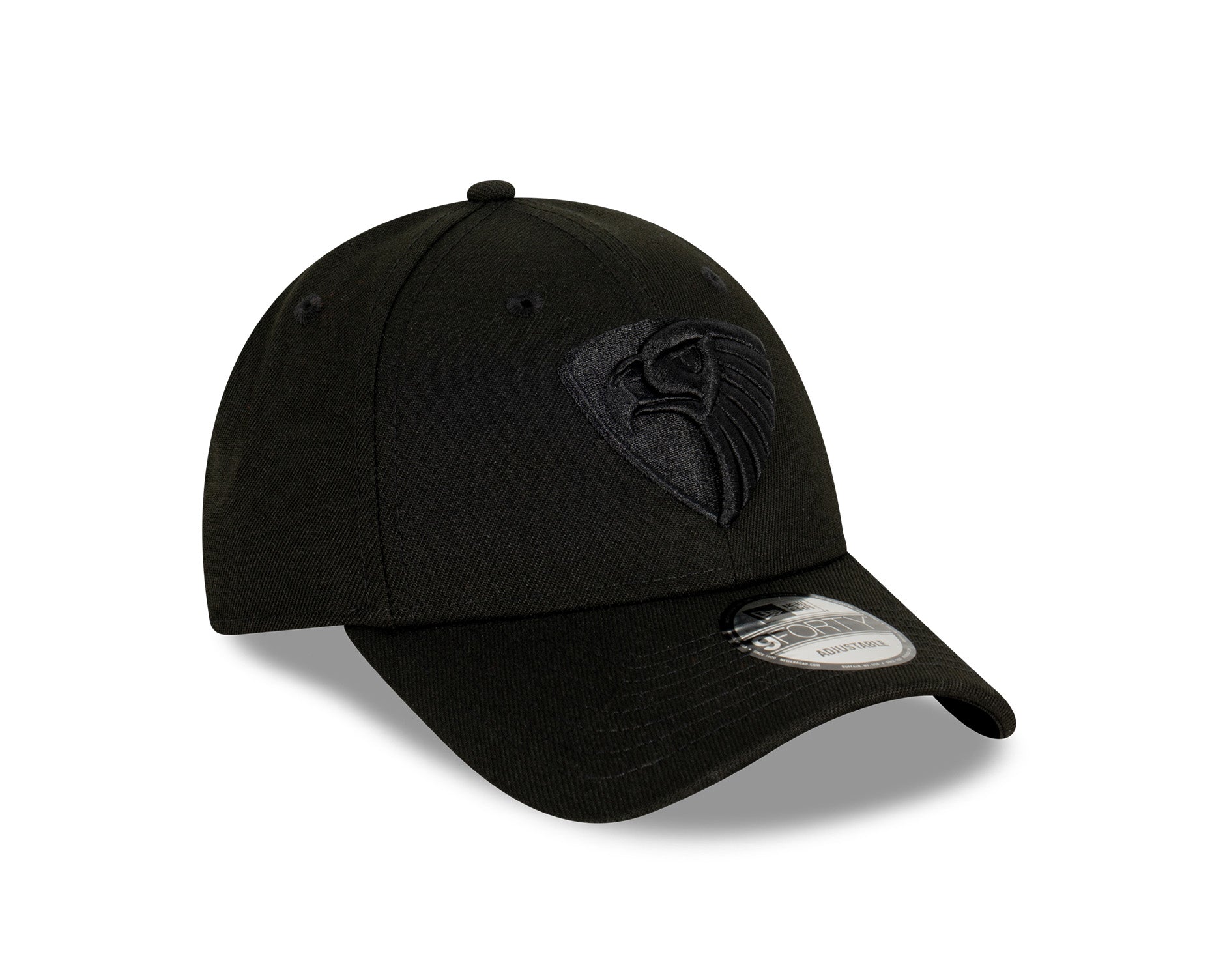 New Era 9Forty AFL Hawthorn Hawks Black On Black