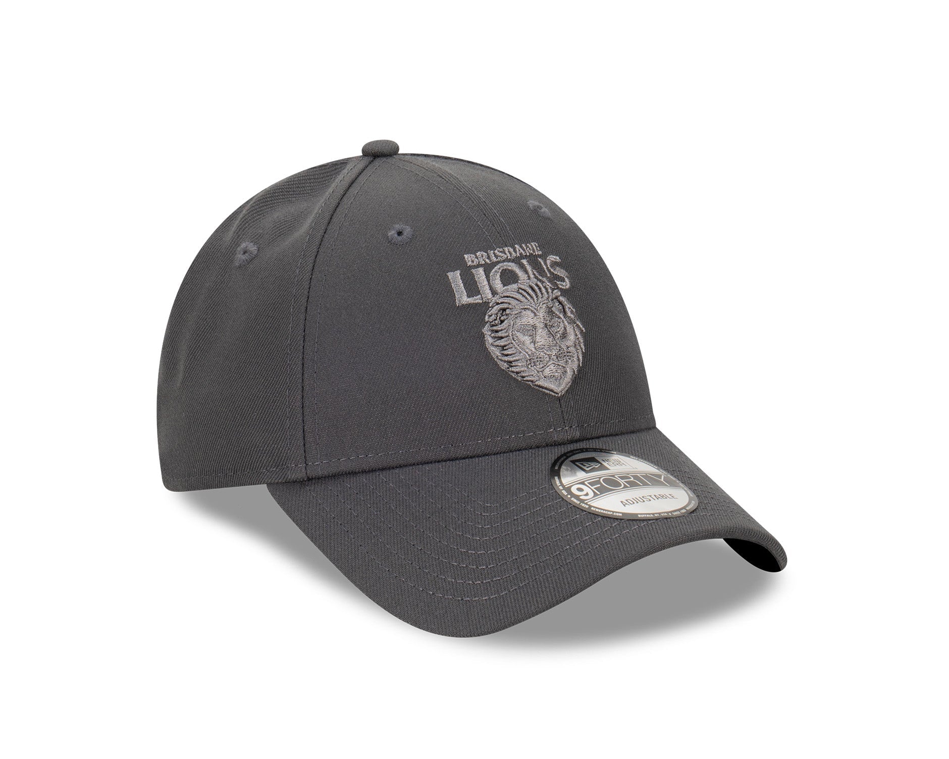 New Era 9Forty AFL Tonal Repreve Brisbane Lions Graphite
