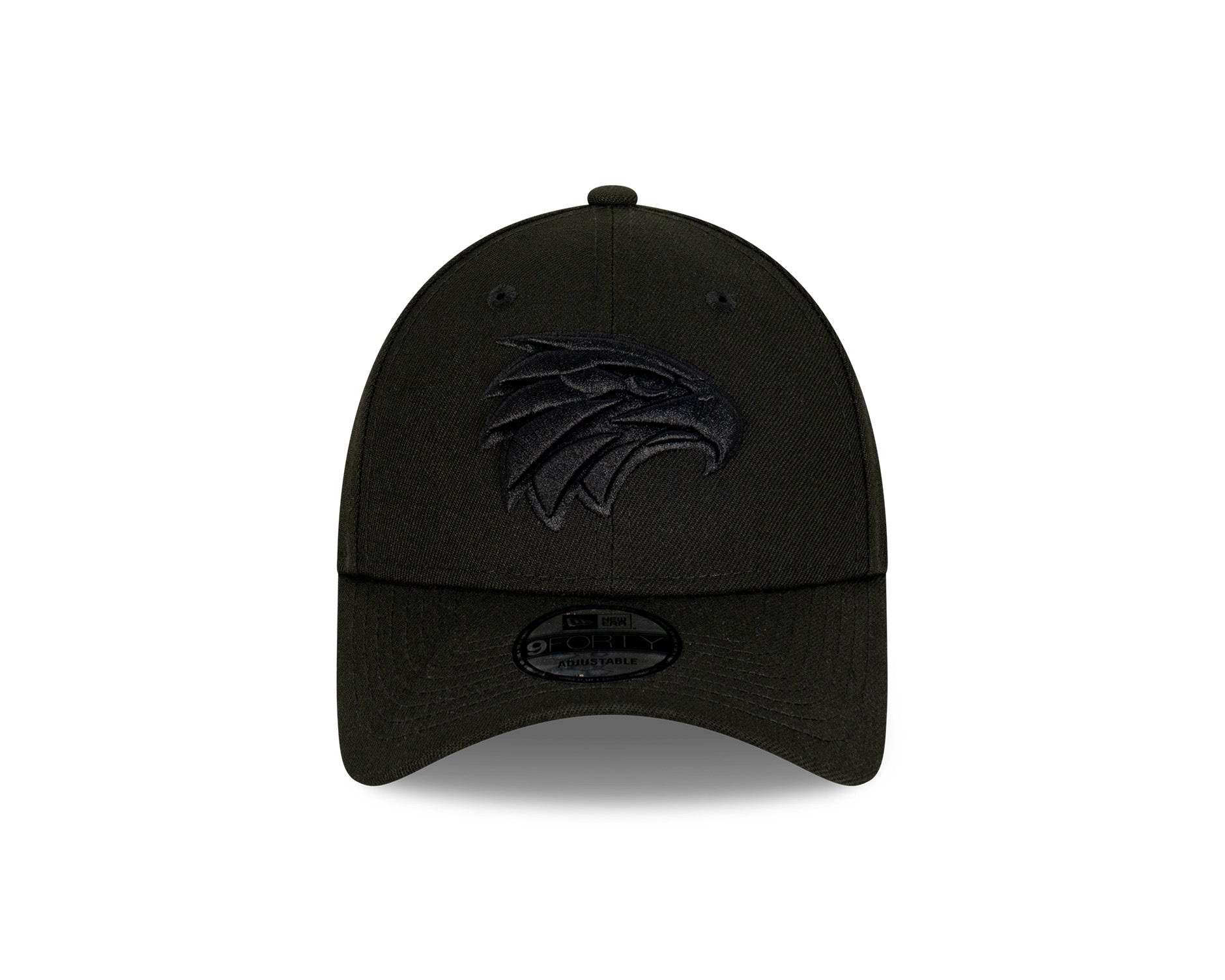 New Era 9Forty AFL West Coast Eagles Black On Black
