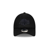 New Era 9Forty Strapback NBA Los Angeles Lakers Black on Black