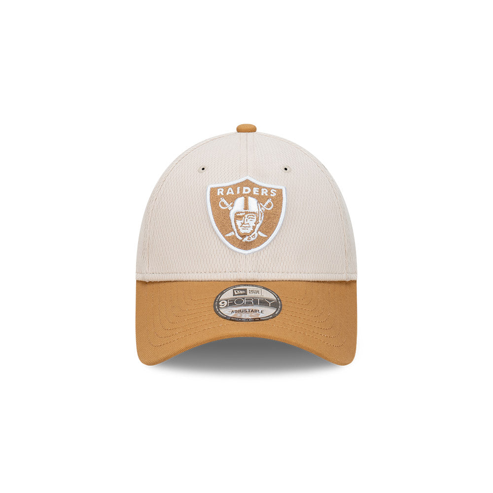 New Era 9Forty Clothstrap NFL Dashmark 2-Tone Wheat Las Vegas Raiders