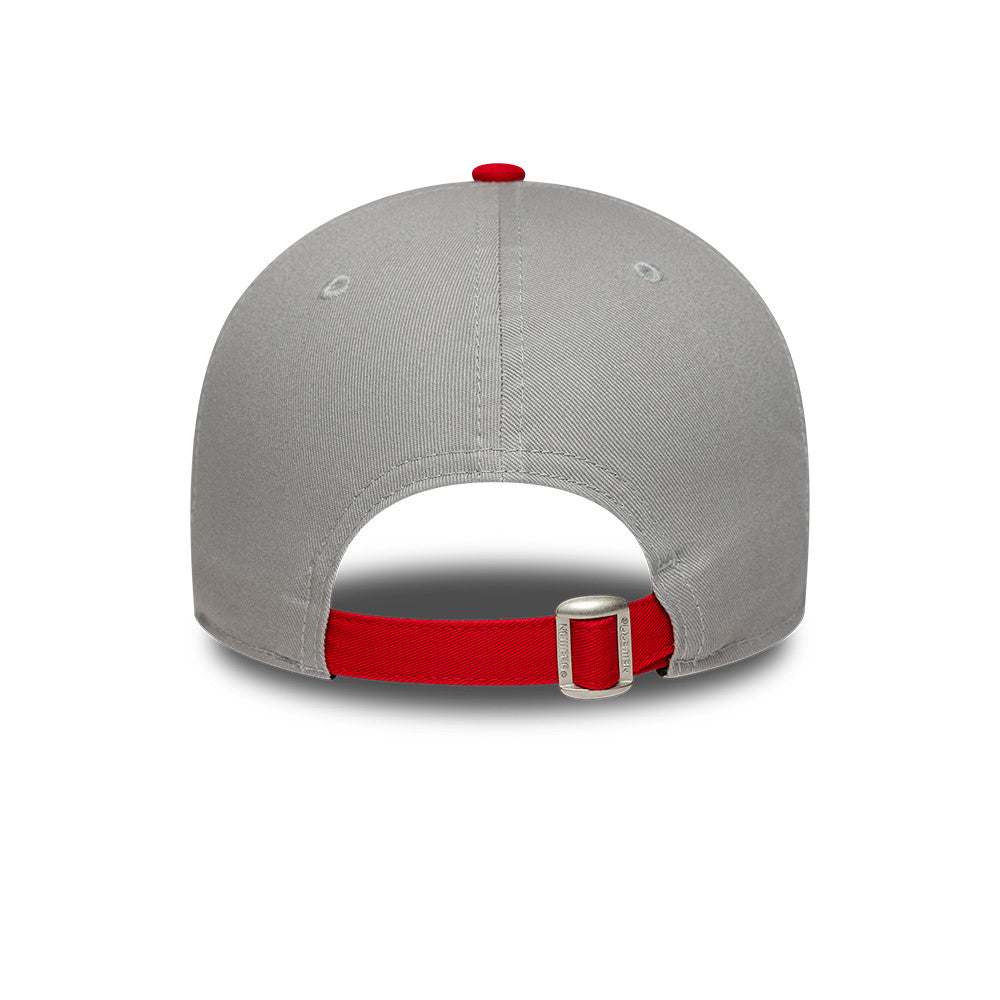 New Era 9Forty EPL Contrast Liverpool FC Grey/Scarlet
