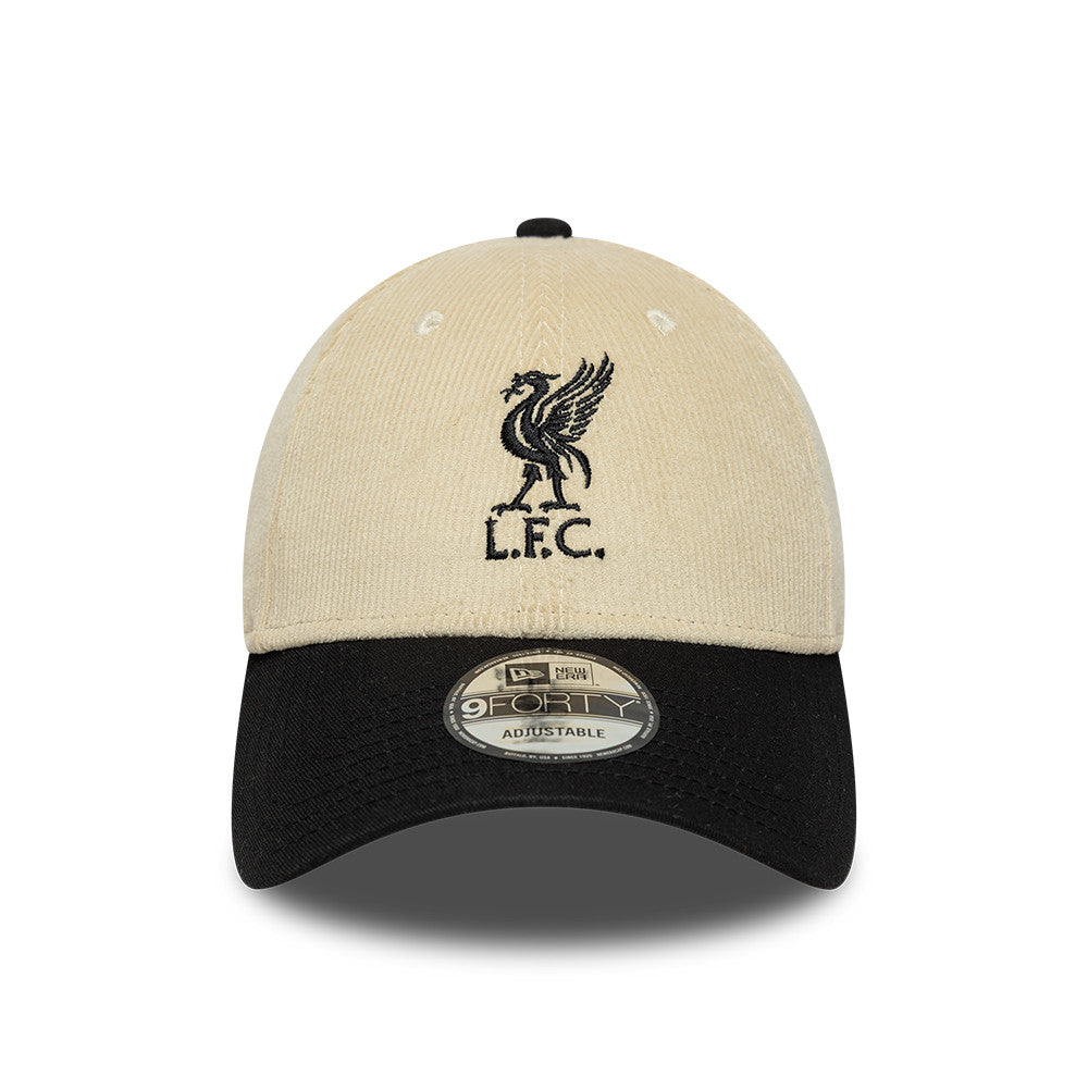 New Era 9Forty EPL Cord Liverpool FC Light Cream