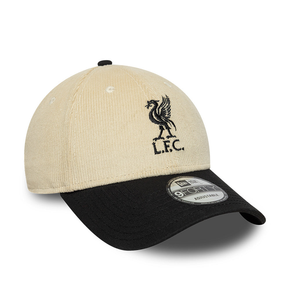 New Era 9Forty EPL Cord Liverpool FC Light Cream