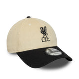 New Era 9Forty EPL Cord Liverpool FC Light Cream