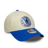New Era 9Forty EPL Seasonal Contrast Chelsea FC Light Cream