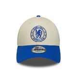 New Era 9Forty EPL Seasonal Contrast Chelsea FC Light Cream