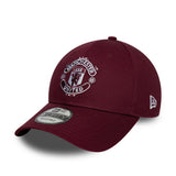 New Era 9Forty EPL Seasonal Manchester United Frosted Burgundy