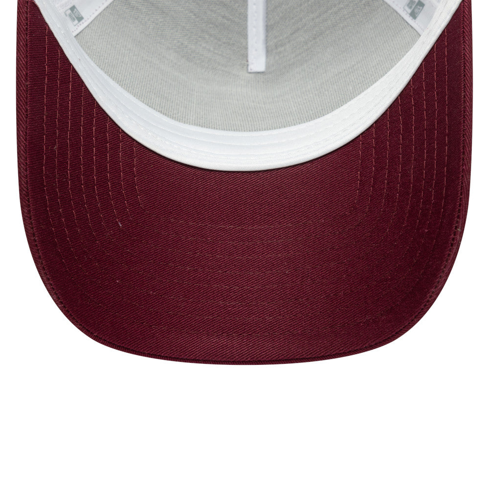 New Era 9Forty F1 E-Frame Trucker Visa Cash App Racing Bulls Burgundy
