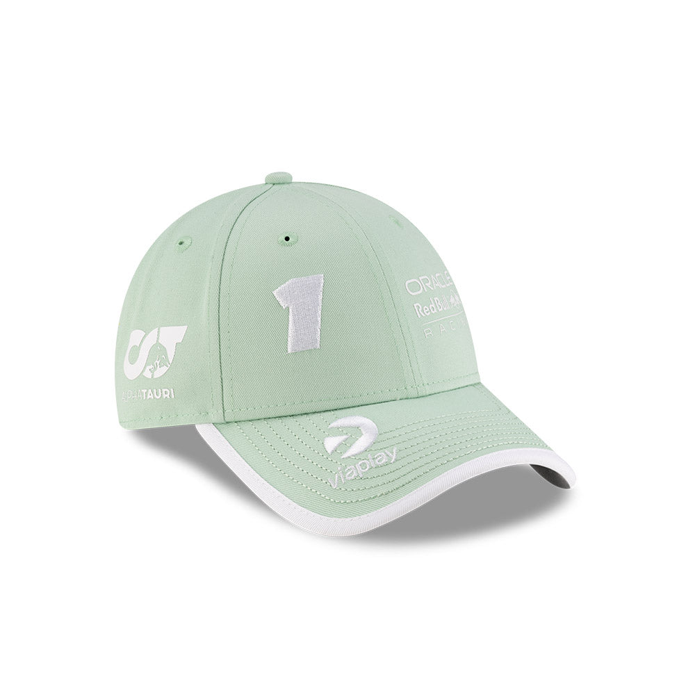 New Era 9Forty F1 Oracle Red Bull Miami Race Special Max Verstappen #1 Pastel Green