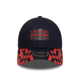 New Era 9Forty F1 Oracle Red Bull Racing Visor Print Navy