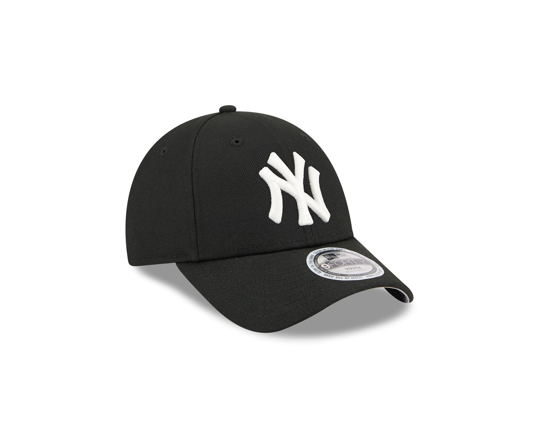 New Era 9Forty Kids MLB Glow New York Yankees Black