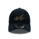New Era 9Forty M Crown F1 Cord Alpine Racing Navy