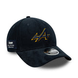 New Era 9Forty M Crown F1 Cord Alpine Racing Navy