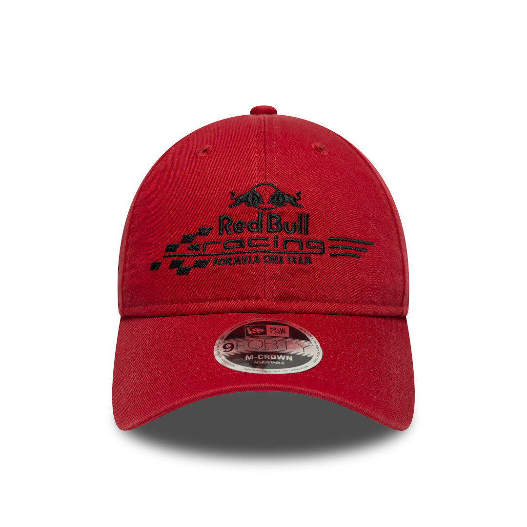 New Era 9Forty M-Crown F1 Oracle Red Bull Racing Washed Pinot Red