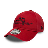 New Era 9Forty M-Crown F1 Oracle Red Bull Racing Washed Pinot Red