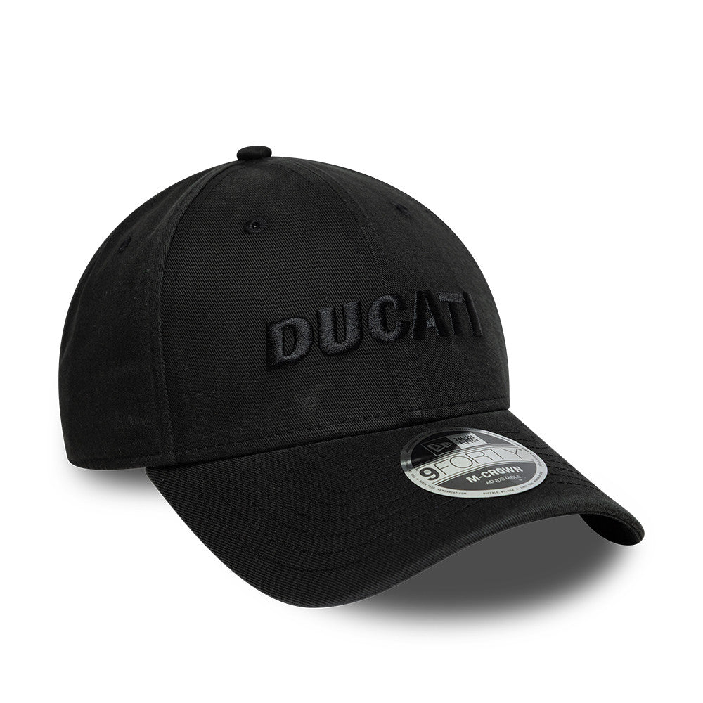 New Era 9Forty M Crown Moto GP Wordmark Ducati Black