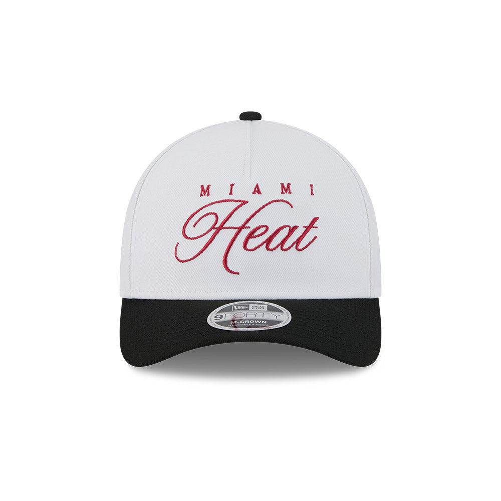 New Era 9Forty Mid Crown A-Frame NBA 2025 Draft Miami Heat