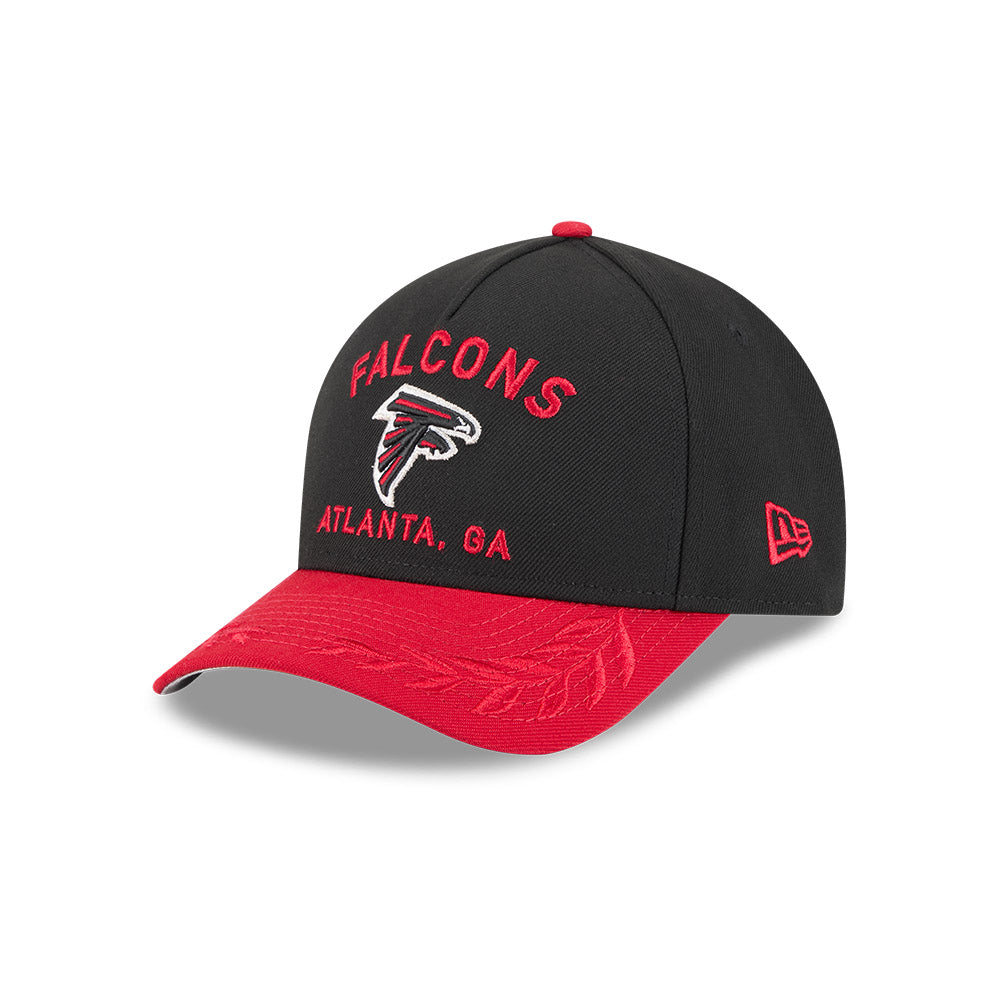 New Era 9Forty Mid Crown A-Frame NFL 25 Draft Atlanta Falcons Black