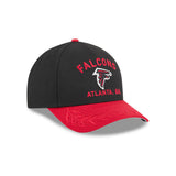 New Era 9Forty Mid Crown A-Frame NFL 25 Draft Atlanta Falcons Black