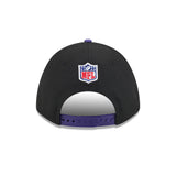 New Era 9Forty Mid Crown A-Frame NFL 25 Draft Baltimore Ravens Black