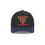 New Era 9Forty Mid Crown A-Frame NFL 25 Draft Chicago Bears Black